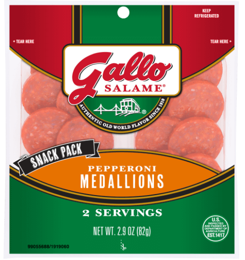 pepperoni medallions