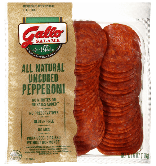 all natural uncured pepperoni